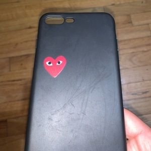 cdg phone case iphone 8 plus